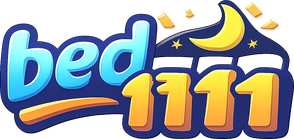 bed 1111 লাল গেমিং লোগো